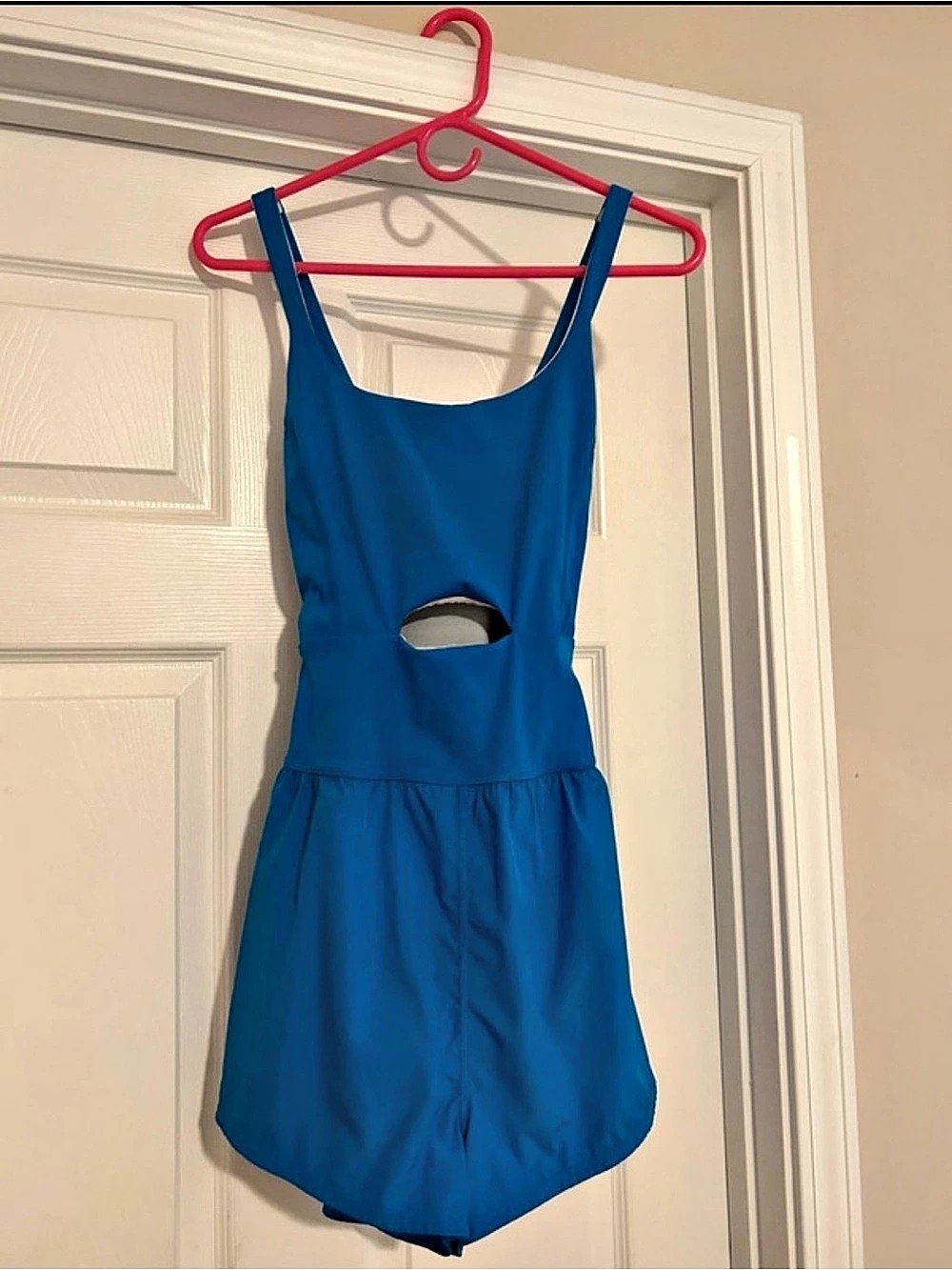 Lululemon Ace Advantage Cutout Tennis Dress Blue Like New